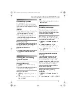 Preview for 31 page of Panasonic KX-TG1837AL Operating Instructions Manual