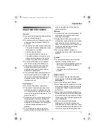 Предварительный просмотр 7 страницы Panasonic KX-TG1840AL Operating Instructions Manual