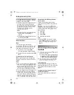 Предварительный просмотр 20 страницы Panasonic KX-TG1840AL Operating Instructions Manual