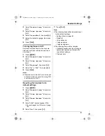 Предварительный просмотр 33 страницы Panasonic KX-TG1840AL Operating Instructions Manual