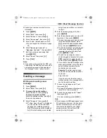 Предварительный просмотр 43 страницы Panasonic KX-TG1840AL Operating Instructions Manual