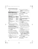 Предварительный просмотр 46 страницы Panasonic KX-TG1840AL Operating Instructions Manual