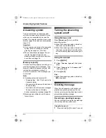 Предварительный просмотр 50 страницы Panasonic KX-TG1840AL Operating Instructions Manual