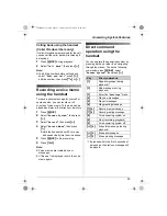 Предварительный просмотр 53 страницы Panasonic KX-TG1840AL Operating Instructions Manual