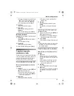 Предварительный просмотр 61 страницы Panasonic KX-TG1840AL Operating Instructions Manual