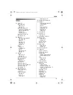 Предварительный просмотр 73 страницы Panasonic KX-TG1840AL Operating Instructions Manual