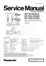 Предварительный просмотр 1 страницы Panasonic KX-TG1843ALS Service Manual