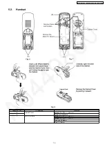 Предварительный просмотр 13 страницы Panasonic KX-TG1843ALS Service Manual