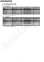 Предварительный просмотр 42 страницы Panasonic KX-TG1843ALS Service Manual