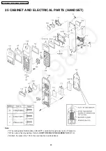 Предварительный просмотр 66 страницы Panasonic KX-TG1843ALS Service Manual