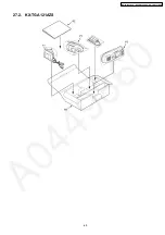 Предварительный просмотр 69 страницы Panasonic KX-TG1843ALS Service Manual