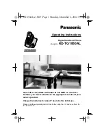 Panasonic KX-TG1850ALT Operating Instructions Manual предпросмотр