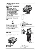 Предварительный просмотр 8 страницы Panasonic KX-TG1851NZ Operating Instructions Manual