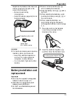 Предварительный просмотр 11 страницы Panasonic KX-TG1851NZ Operating Instructions Manual