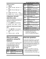 Предварительный просмотр 27 страницы Panasonic KX-TG1851NZ Operating Instructions Manual