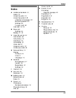 Предварительный просмотр 43 страницы Panasonic KX-TG1851NZ Operating Instructions Manual