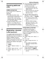 Предварительный просмотр 31 страницы Panasonic KX-TG1855 Operating Instructions Manual