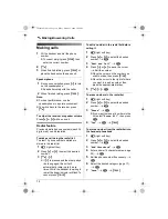 Preview for 14 page of Panasonic KX-TG1861AL Operating Instructions Manual