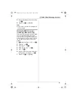 Preview for 33 page of Panasonic KX-TG1861AL Operating Instructions Manual