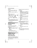 Preview for 36 page of Panasonic KX-TG1861AL Operating Instructions Manual