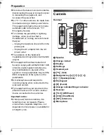 Предварительный просмотр 6 страницы Panasonic KX-TG1861NZ Operating Instructions Manual