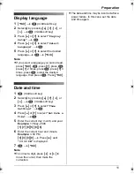 Предварительный просмотр 11 страницы Panasonic KX-TG1861NZ Operating Instructions Manual