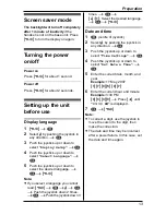 Предварительный просмотр 13 страницы Panasonic KX-TG1891NZ Operating Instructions Manual