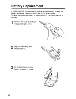 Preview for 22 page of Panasonic KX-TG200-B Operating Instructions Manual