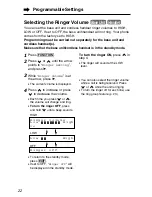 Preview for 22 page of Panasonic KX-TG2000B Operating Instructions Manual