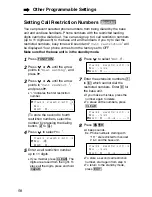 Preview for 50 page of Panasonic KX-TG2000B Operating Instructions Manual