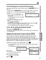 Preview for 61 page of Panasonic KX-TG2000B Operating Instructions Manual