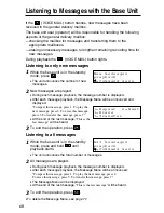 Preview for 68 page of Panasonic KX-TG2000B Operating Instructions Manual