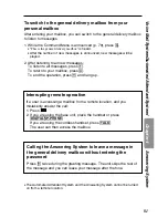 Preview for 81 page of Panasonic KX-TG2000B Operating Instructions Manual