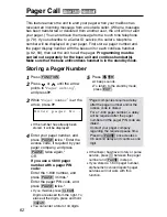 Preview for 82 page of Panasonic KX-TG2000B Operating Instructions Manual