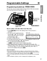 Предварительный просмотр 19 страницы Panasonic KX-TG2000CB Operating Instructions Manual