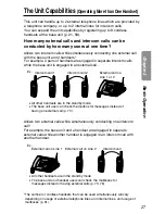 Предварительный просмотр 27 страницы Panasonic KX-TG2000CB Operating Instructions Manual