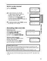 Предварительный просмотр 35 страницы Panasonic KX-TG2000CB Operating Instructions Manual