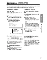 Предварительный просмотр 37 страницы Panasonic KX-TG2000CB Operating Instructions Manual