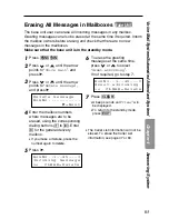 Предварительный просмотр 83 страницы Panasonic KX-TG2000CB Operating Instructions Manual