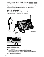 Предварительный просмотр 90 страницы Panasonic KX-TG2000CB Operating Instructions Manual