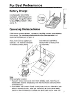 Предварительный просмотр 3 страницы Panasonic KX-TG210-S Operating Instructions Manual