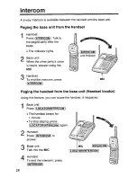 Предварительный просмотр 28 страницы Panasonic KX-TG210-S Operating Instructions Manual