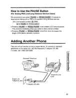 Предварительный просмотр 31 страницы Panasonic KX-TG210-S Operating Instructions Manual