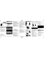 Preview for 1 page of Panasonic KX-TG2120 Operating Instructions