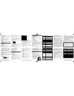 Preview for 2 page of Panasonic KX-TG2120 Operating Instructions