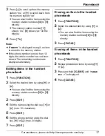 Предварительный просмотр 17 страницы Panasonic KX-TG2130 Operating Instructions Manual