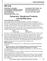 Предварительный просмотр 33 страницы Panasonic KX-TG2130 Operating Instructions Manual