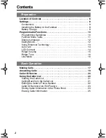 Preview for 4 page of Panasonic KX-TG2214F Operating Instructions Manual