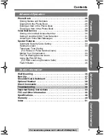 Preview for 5 page of Panasonic KX-TG2214F Operating Instructions Manual