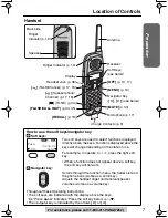 Preview for 7 page of Panasonic KX-TG2214F Operating Instructions Manual